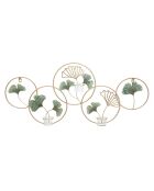 Panneau décoratif bougeoir Greenery multicolore - 80x7.5x35.5 cm