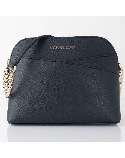 Sac bandoulière en Cuir medium Jet Set Travel  noir - 20x17.8x6.35 cm