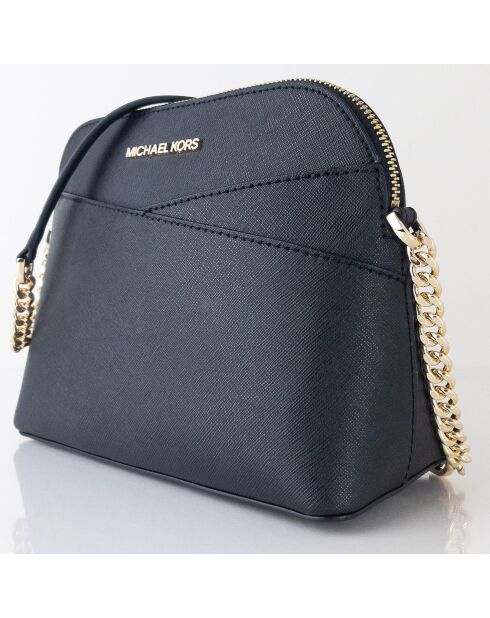 Sac bandoulière en Cuir medium Jet Set Travel  noir - 20x17.8x6.35 cm