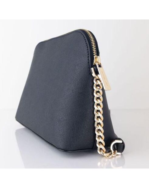 Sac bandoulière en Cuir medium Jet Set Travel  noir - 20x17.8x6.35 cm