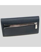 Portefeuille en Cuir large Jet Set Travel  noir - 18.2x9.8 cm