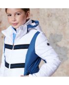 Veste de ski blanche