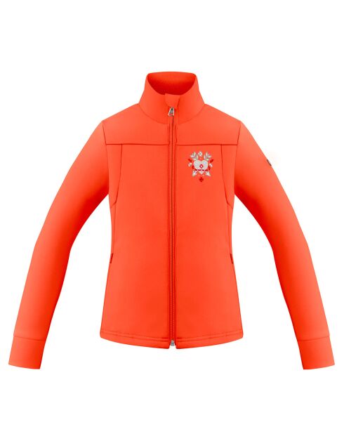 Veste en Polaire Stretch orange