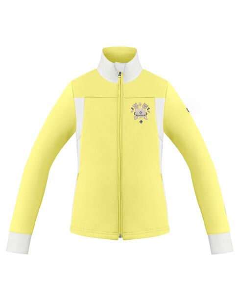 Veste en Polaire Stretch jaune