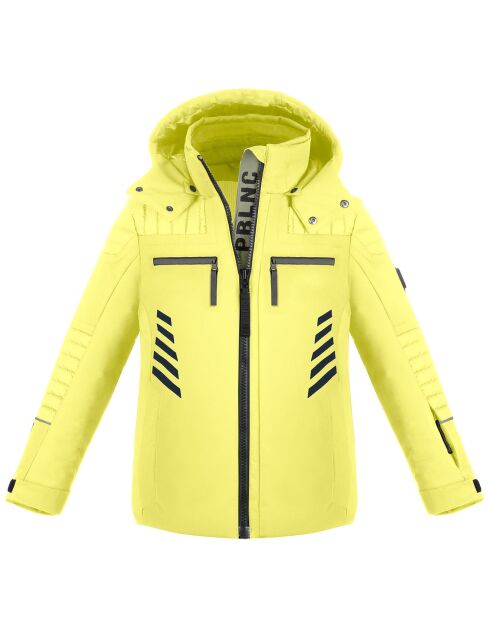 Veste de ski Stretch jaune