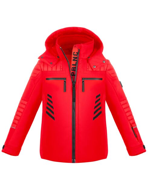 Veste de ski Stretch rouge