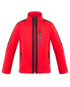 Veste en Polaire Stretch rouge