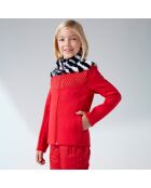 Veste en Polaire & fausse fourrure Hybrid rouge