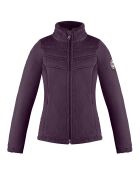 Veste en Polaire Long Pile violet