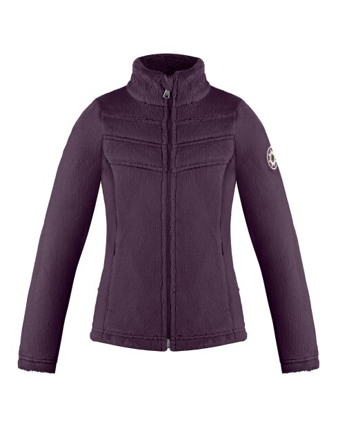 Veste en Polaire Long Pile violet