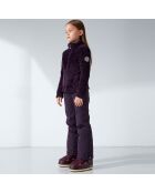 Veste en Polaire Long Pile violet