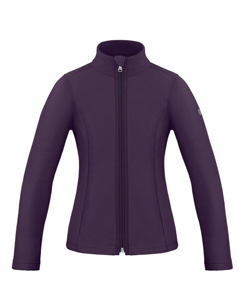 Veste en Micro Polaire classique violet