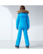 Veste de ski Stretch bleue