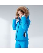 Veste de ski Stretch bleue