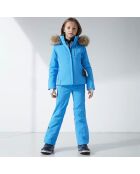 Veste de ski Stretch bleue