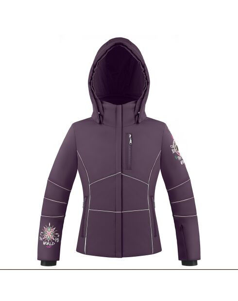 Veste de ski Stretch violet