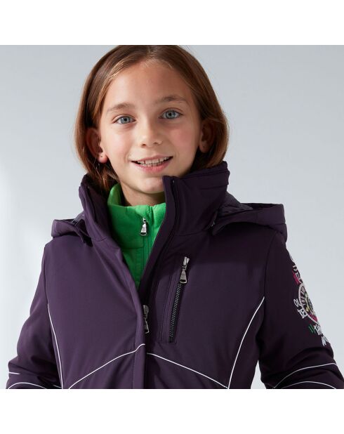 Veste de ski Stretch violet