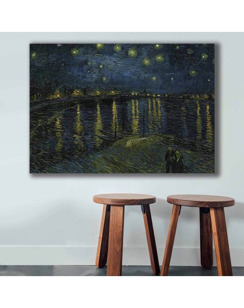 Pittura decorativa Riproduzione Vincent Van Gogh multicolore - 70x100 cm