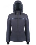 Veste de ski Stretch ajustée bleue