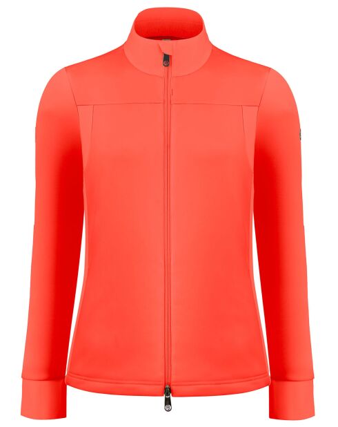 Veste en Polaire Stretch ajustée orange