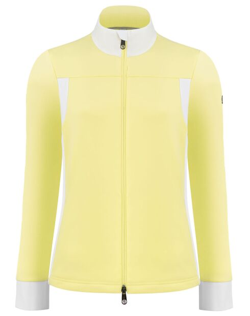 Veste en Polaire Stretch ajustée jaune