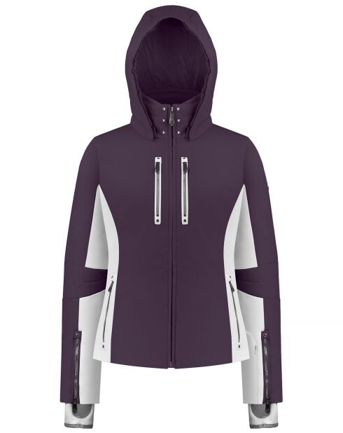 Veste de ski Stretch violette