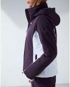 Veste de ski Stretch violette