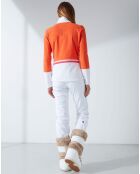 Veste en Micro Polaire orange