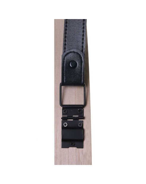 Miroir rond avec anse beige - D.50 cm