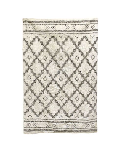 Tapis mirage blanc/beige - 170x120 cm