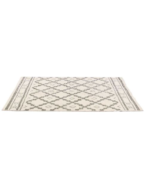 Tapis mirage blanc/beige - 170x120 cm