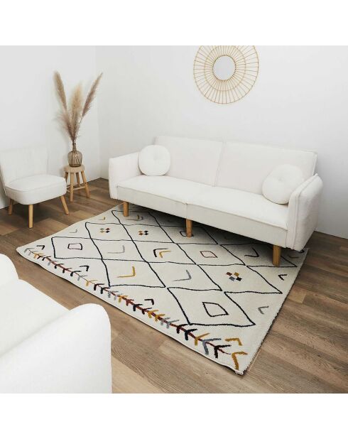 Tapis berbère Djerba multicolore - 120x180 cm