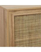 Buffet 3 portes Bali marron - 115x70x39 cm