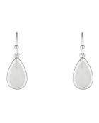 Boucles d'oreilles Lila Quartz Rose en laiton