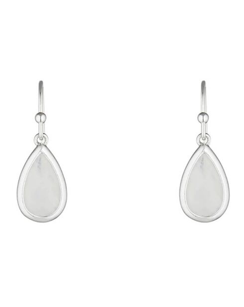 Boucles d'oreilles Lila Quartz Rose en laiton
