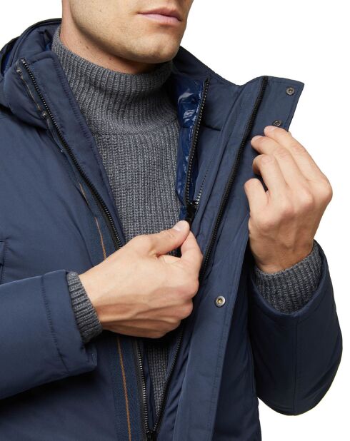 Parka technique Vincit bleu marine