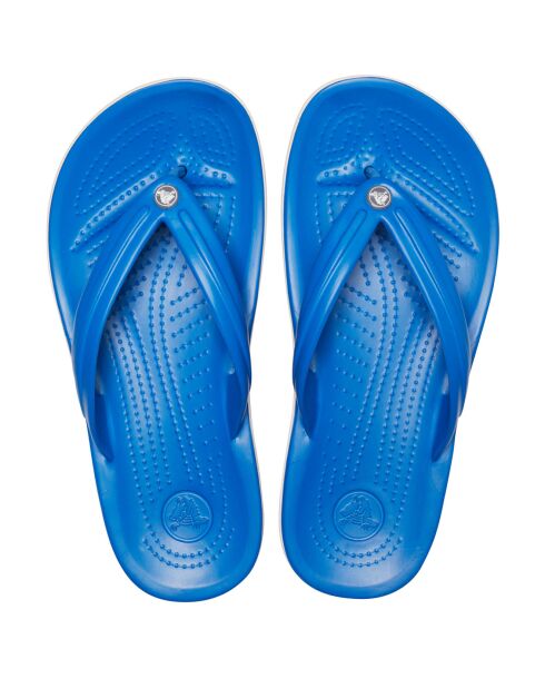 Tongs Crocband bleu électrique