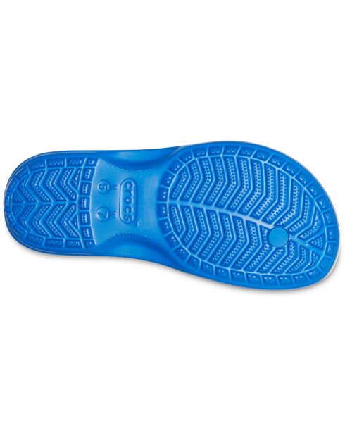 Tongs Crocband bleu électrique