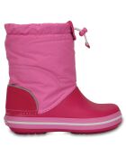 Stivali Crocband Lodge Pear rosso/rosa