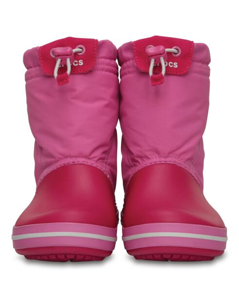 Stivali Crocband Lodge Pear rosso/rosa