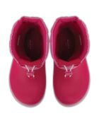 Stivali Crocband Lodge Pear rosso/rosa