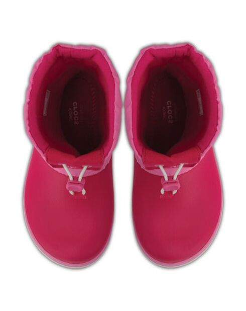 Stivali Crocband Lodge Pear rosso/rosa
