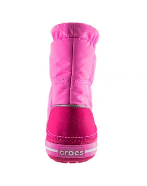 Stivali Crocband Lodge Pear rosso/rosa