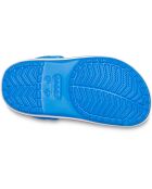 Zuecos eléctricos Crocband azul/blanco