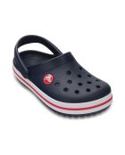 Zuecos Crocband azul marino/rojo