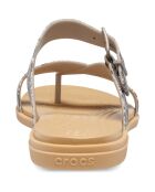Mules Tulum Toe Post marron