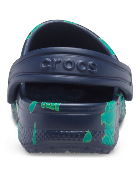 Baya Clogs, marineblau/grün