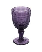 4 lila Syrah-Weingläser - 26,5 cl