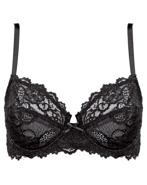 Soutien-gorge armatures Inaya en dentelle noir