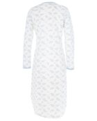 Chemise de Nuit en coton Olivia grise